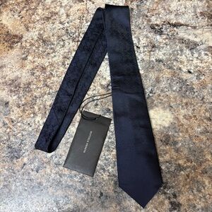 Bottega Veneta Woven Pattern Tie Brand New With Tags